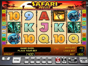 Игровой автомат Safari Heat